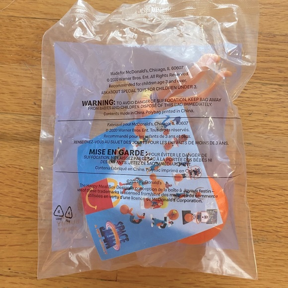 Lola Bunny Space Jam A New Legacy McDonald's Toy - Picture 5 of 5